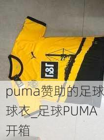 puma赞助的足球球衣_足球PUMA开箱