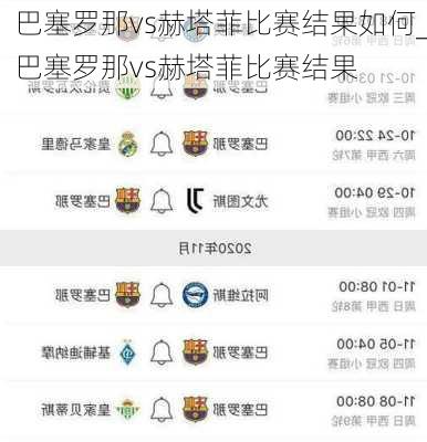 巴塞罗那vs赫塔菲比赛结果如何_巴塞罗那vs赫塔菲比赛结果