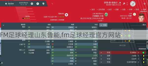 FM足球经理山东鲁能,fm足球经理官方网站