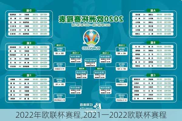 2022年欧联杯赛程,2021一2022欧联杯赛程