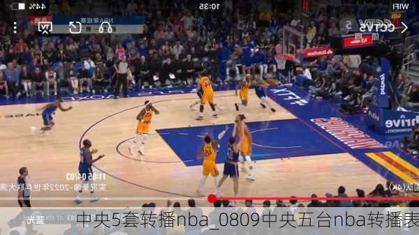 中央5套转播nba_0809中央五台nba转播表