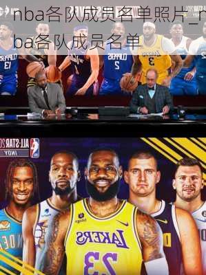 nba各队成员名单照片_nba各队成员名单