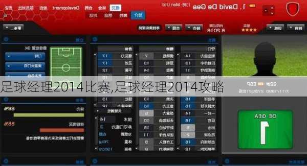 足球经理2014比赛,足球经理2014攻略