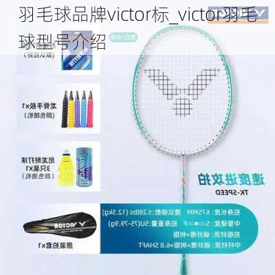 羽毛球品牌victor标_victor羽毛球型号介绍