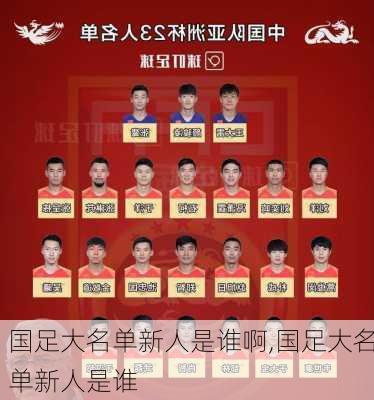 国足大名单新人是谁啊,国足大名单新人是谁