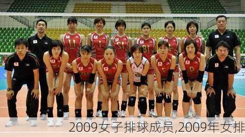 2009女子排球成员,2009年女排