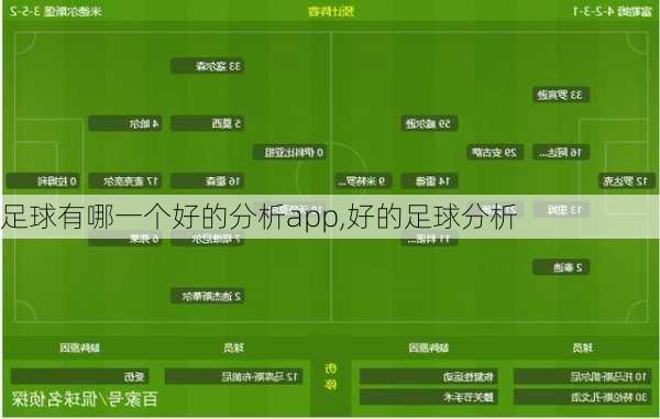 足球有哪一个好的分析app,好的足球分析