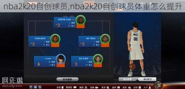 nba2k20自创球员,nba2k20自创球员体重怎么提升