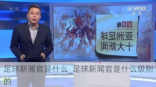 足球新闻官是什么_足球新闻官是什么级别的