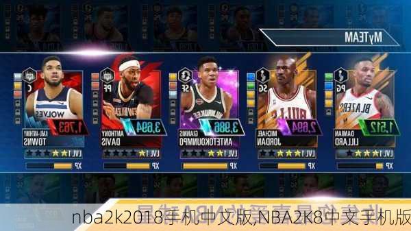 nba2k2018手机中文版,NBA2K8中文手机版