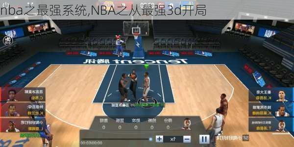 nba之最强系统,NBA之从最强3d开局