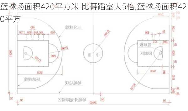 篮球场面积420平方米 比舞蹈室大5倍,篮球场面积420平方