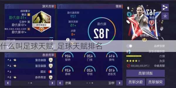 什么叫足球天赋_足球天赋排名
