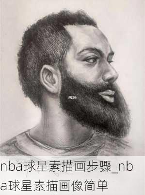 nba球星素描画步骤_nba球星素描画像简单