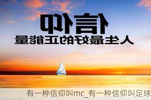 有一种信仰叫mc_有一种信仰叫足球