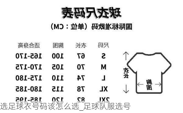 选足球衣号码该怎么选_足球队服选号