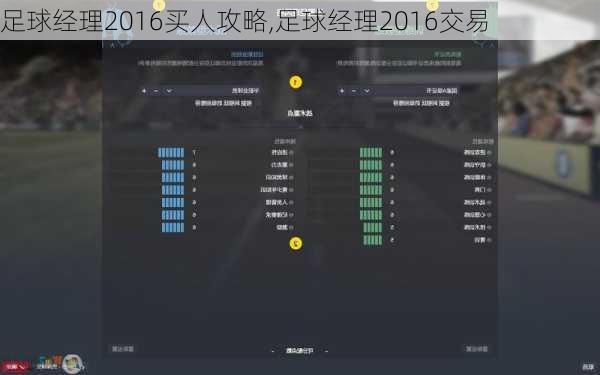 足球经理2016买人攻略,足球经理2016交易