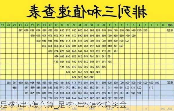 足球5串5怎么算_足球5串5怎么算奖金