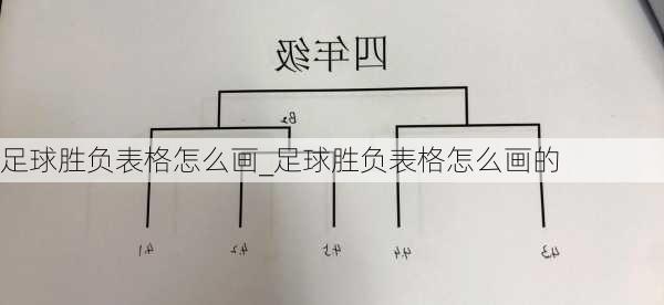 足球胜负表格怎么画_足球胜负表格怎么画的