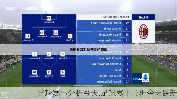 足球赛事分析今天,足球赛事分析今天最新
