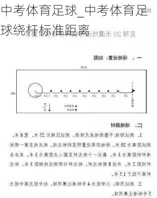 中考体育足球_中考体育足球绕杆标准距离