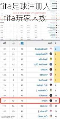 fifa足球注册人口_fifa玩家人数