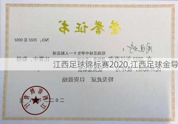 江西足球锦标赛2020,江西足球金导