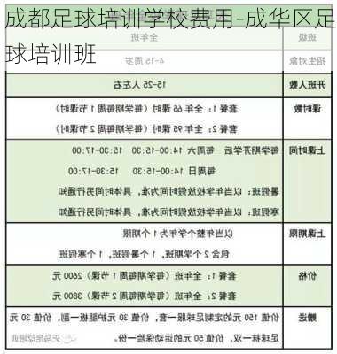 成都足球培训学校费用-成华区足球培训班