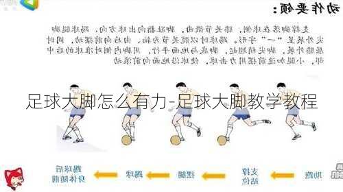 足球大脚怎么有力-足球大脚教学教程