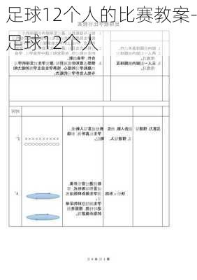 足球12个人的比赛教案-足球12个人