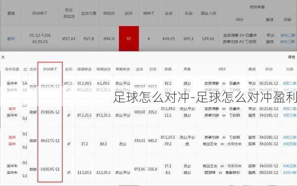 足球怎么对冲-足球怎么对冲盈利