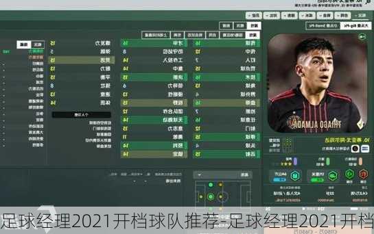足球经理2021开档球队推荐-足球经理2021开档