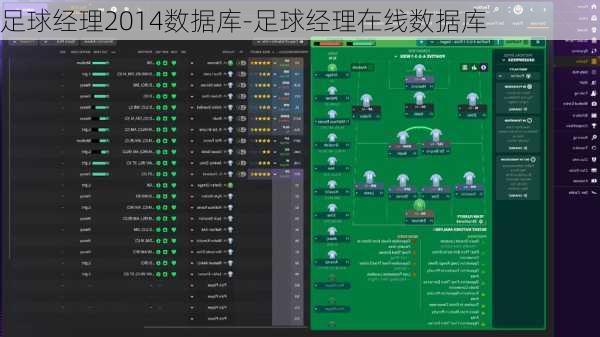 足球经理2014数据库-足球经理在线数据库