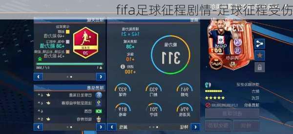 fifa足球征程剧情-足球征程受伤