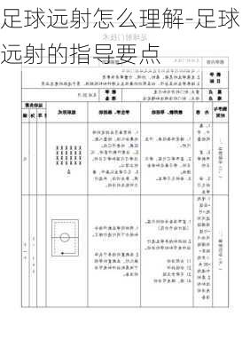 足球远射怎么理解-足球远射的指导要点