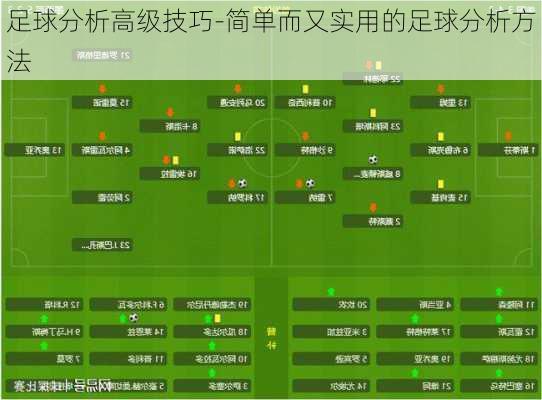 足球分析高级技巧-简单而又实用的足球分析方法