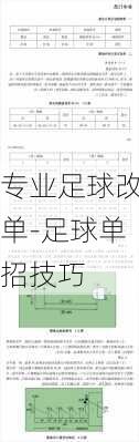 专业足球改单-足球单招技巧